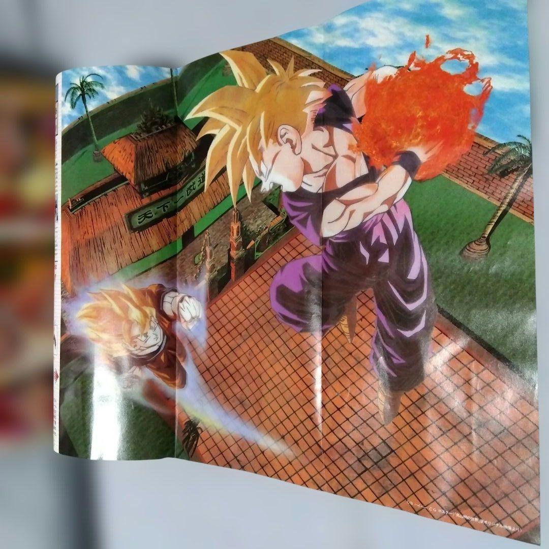 週刊少年ジャンプ 1号　1994年　当時物　ドラゴンボールポスター