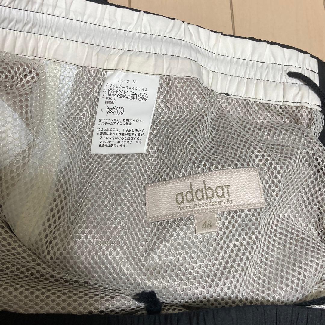 adabat アダバット ナイロン セットアップ ブラック 48 ゴルフ