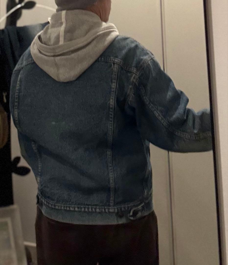 【希少】90s USA Levi's 70417 ネルライナー デニムM