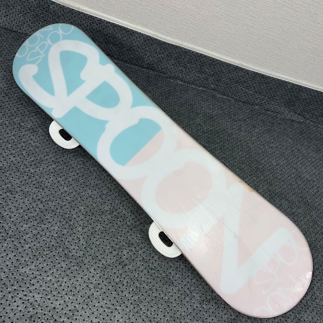 ５回使用 キッズスノーボード 100cm SPOON×バイン×BOAブーツ