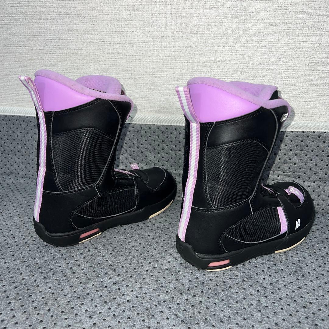 ５回使用 キッズスノーボード 100cm SPOON×バイン×BOAブーツ