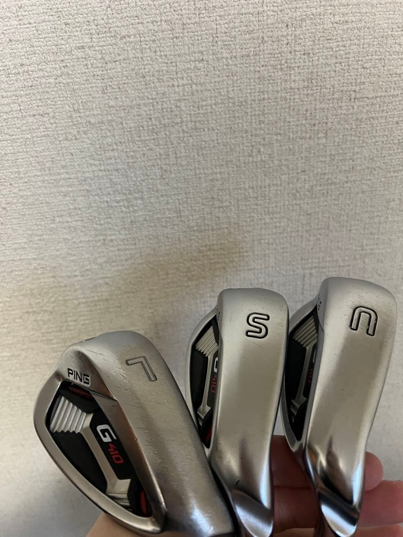 ping g410アイアン　uw sw lw modus105s