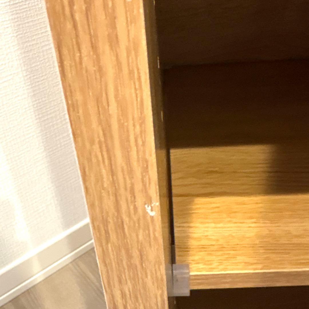 ニトリ　エトナ　スリムストッカー　ライトブラウン　美品　収納