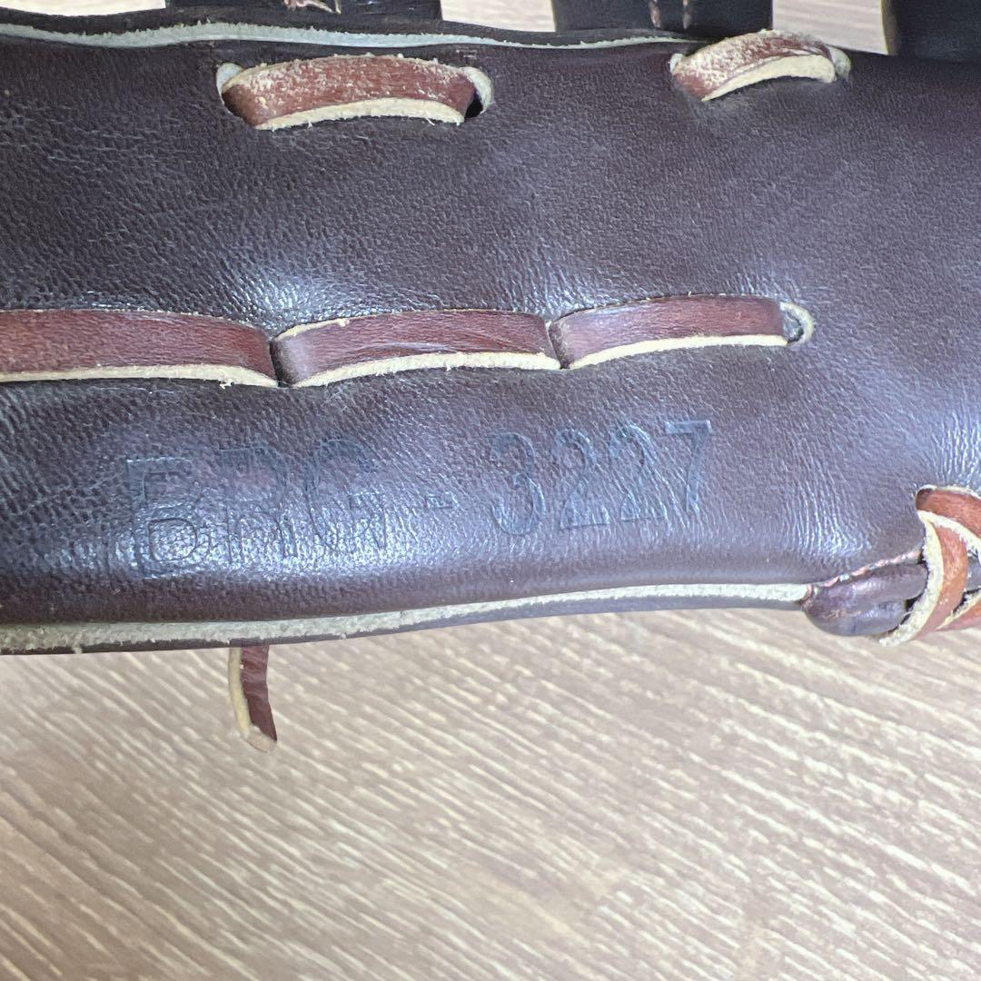 【希少】ZETT　ゼット　グローブ　旧ロゴ　外野手用　右投げ　ダークブラウン