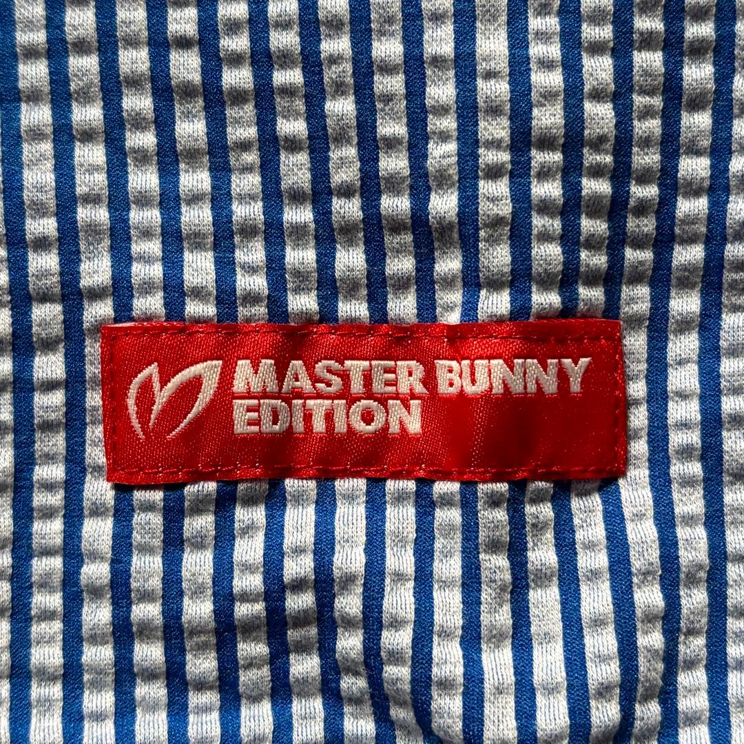 【日本製】 マスターバニーエディション シアサッカー&ストライプポロシャツ 4