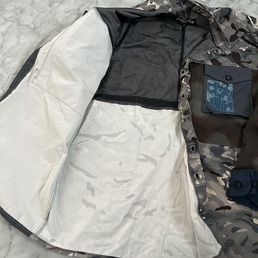 ArkAir ミリタリージャケット メンズ L 迷彩柄