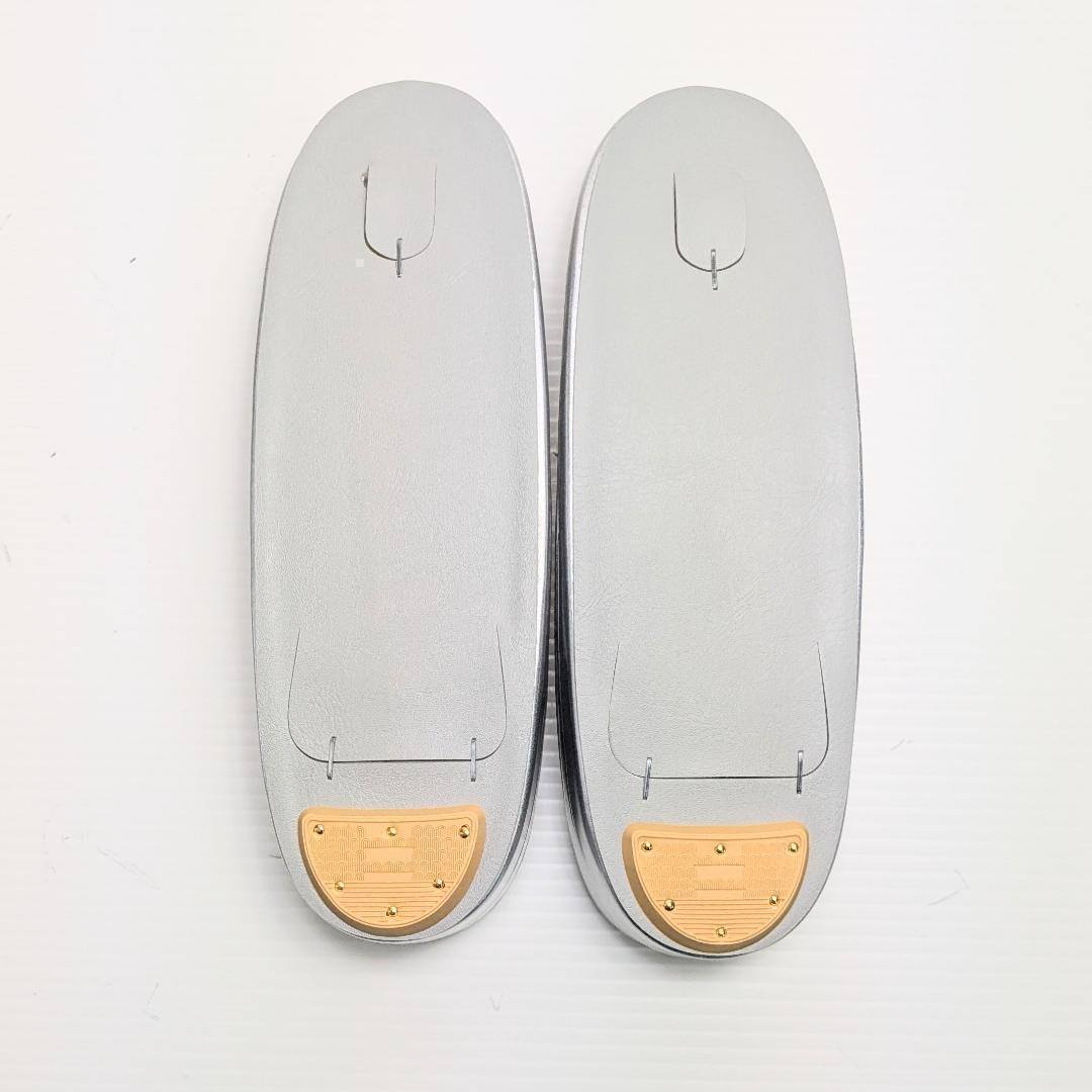 草履バッグセット フォーマル 帯地 シルバー S〜3Lサイズ u777