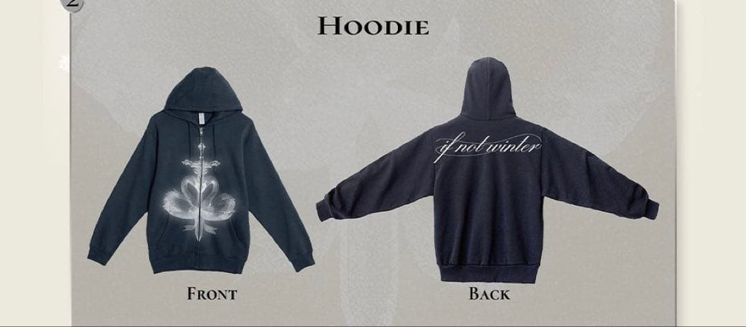 Wisp Japan Tour グッズ パーカー フーディ