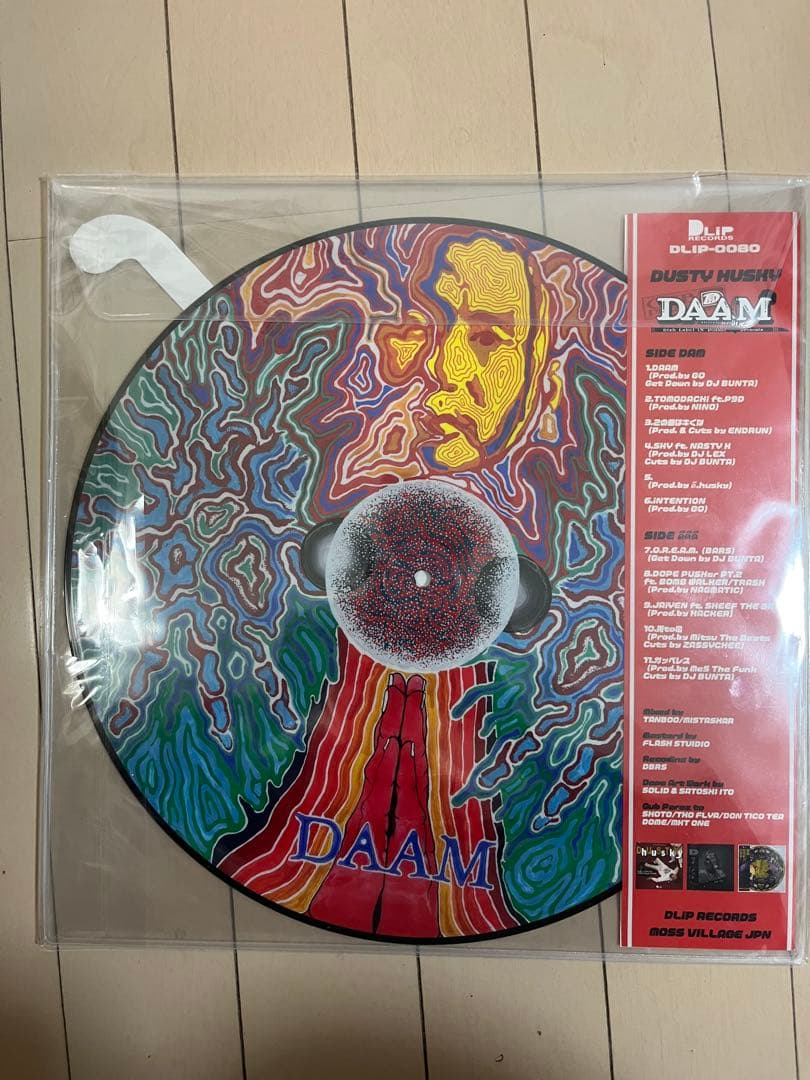 美品 DUSTY HUSKY DAAM LP レコード