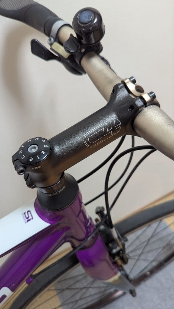 【ぼ】キャノンデール クロスバイク Sサイズ パープル