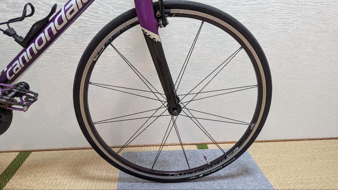 【ぼ】キャノンデール クロスバイク Sサイズ パープル