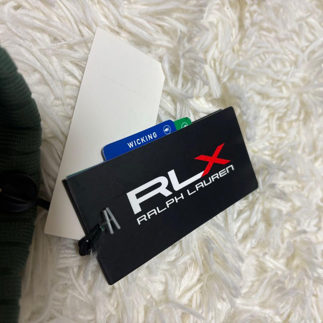新品タグ付き　RLX ラルフローレン　ポロシャツ　ゴルフ　ポニー　刺繍　ニット