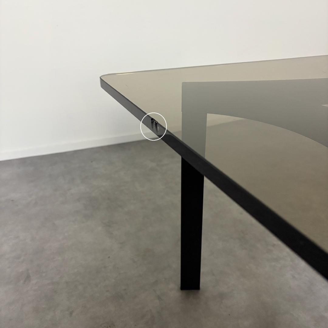 ヴィンテージ　ガラストップ　センターテーブル【A】