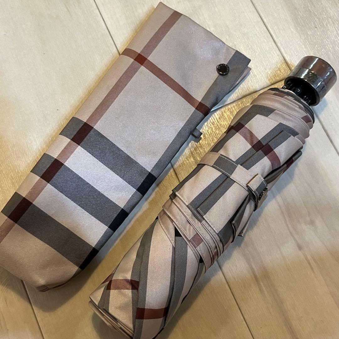 BURBERRY バーバリー　ノバチェック　折りたたみ傘 晴雨兼用