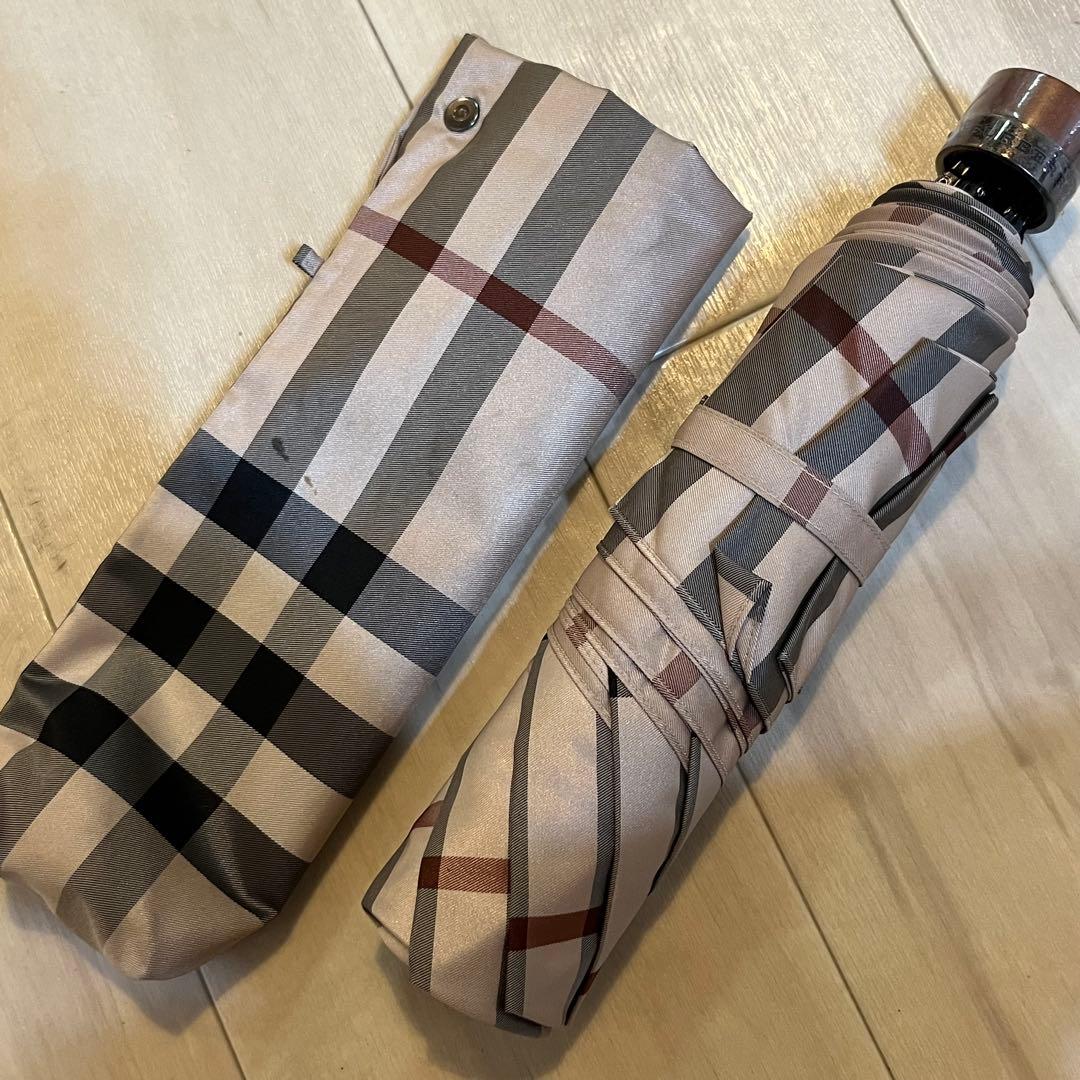 BURBERRY バーバリー　ノバチェック　折りたたみ傘 晴雨兼用