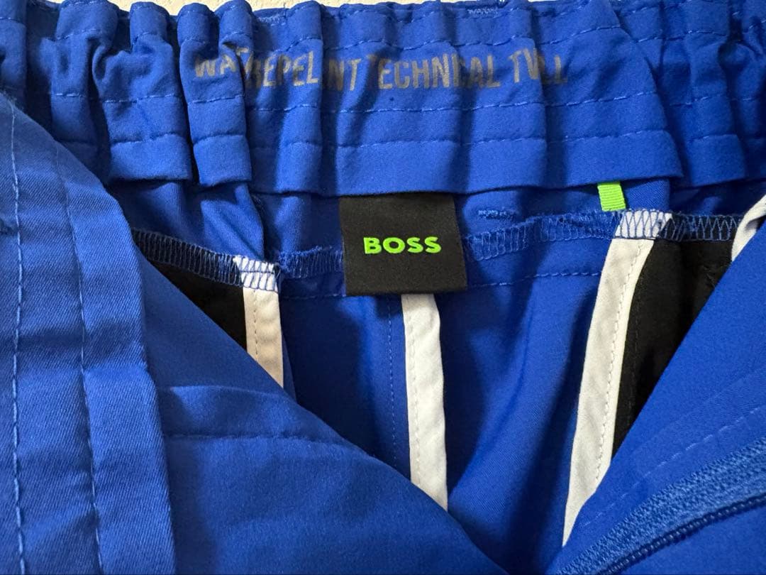 BOSS 現行タグ ゴルフパンツ W78〜W82 S/44 サングラスホルダー付