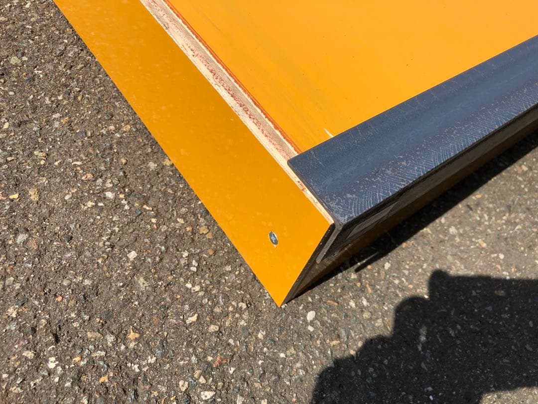 ※メッキアングル仕様※　スケボーセクション　カーブボックス　マニュアル台