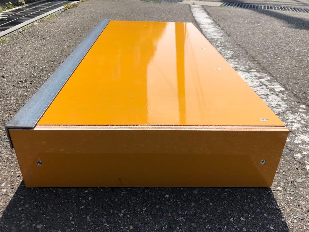 ※メッキアングル仕様※　スケボーセクション　カーブボックス　マニュアル台