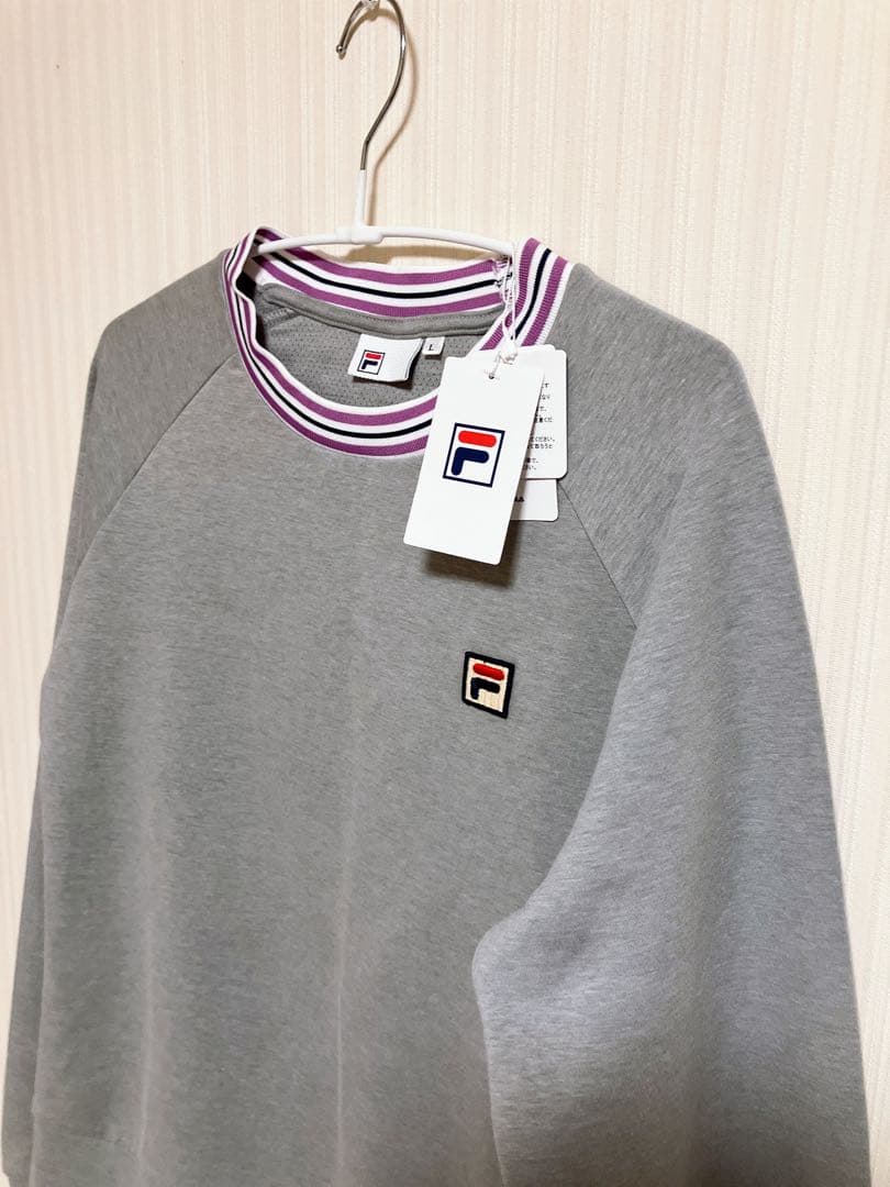 タグ付✨新品‼️◆正規品◆フィラFILAスポーツウェア長袖ストレッチトレーナー