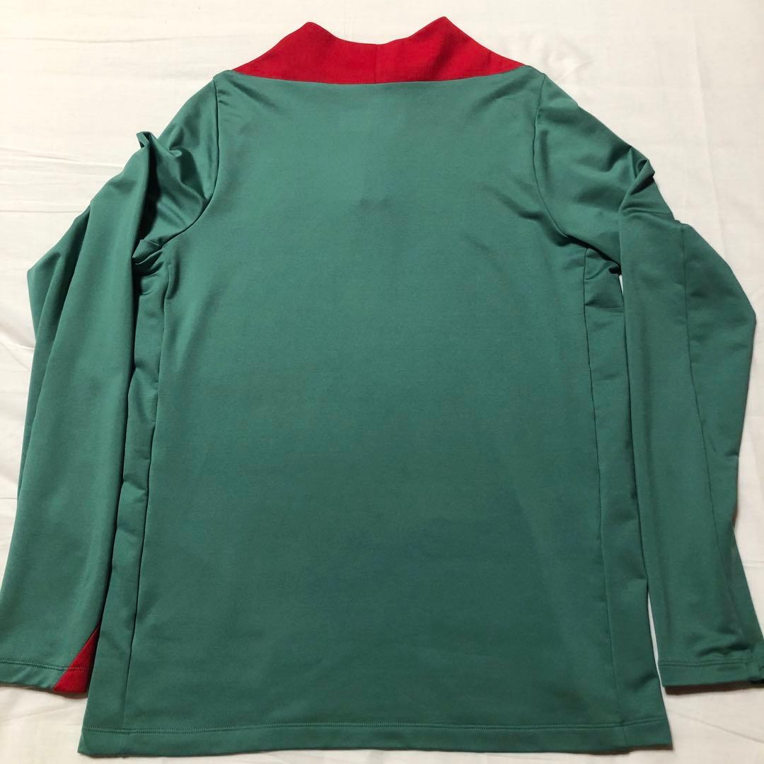 リバプールFC Nike ハーフジップジャージ グリーン　リヴァプール