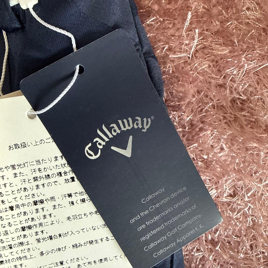 Callaway ネイビー スカート、LL.星の模様で可愛いです。巻きスカート風