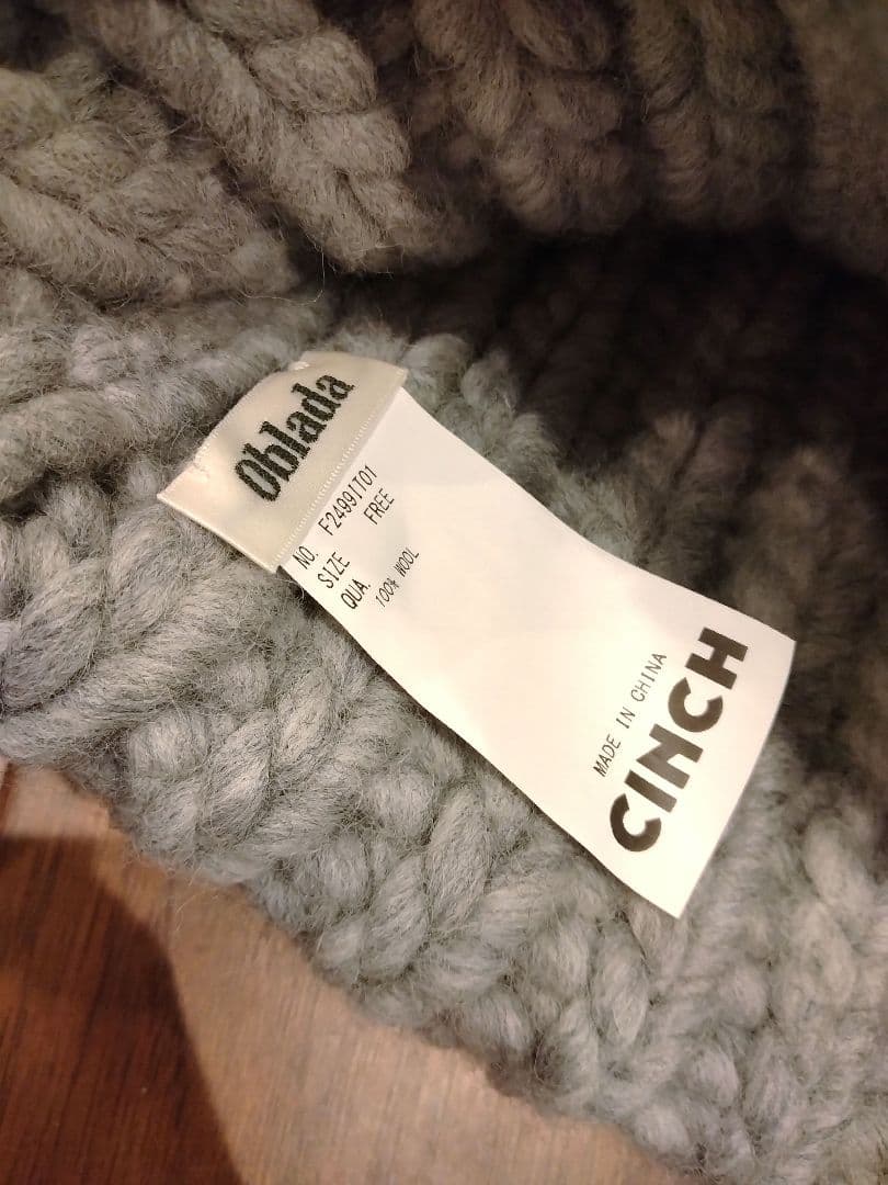OBLADA オブラダ KNIT CAP ニット帽