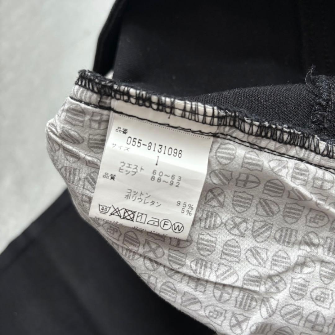 PEARLY GATES パーリーゲイツ ストレッチロングパンツ ロゴ刺繍 1