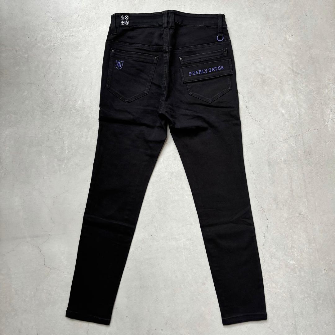 PEARLY GATES パーリーゲイツ ストレッチロングパンツ ロゴ刺繍 1