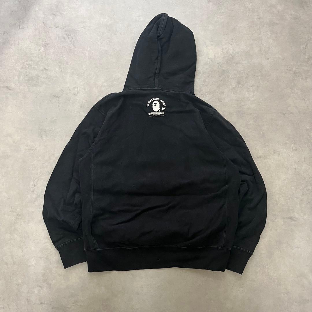 00s アベイシングエイプ パーカー S BAPE ストリート ape 短丈