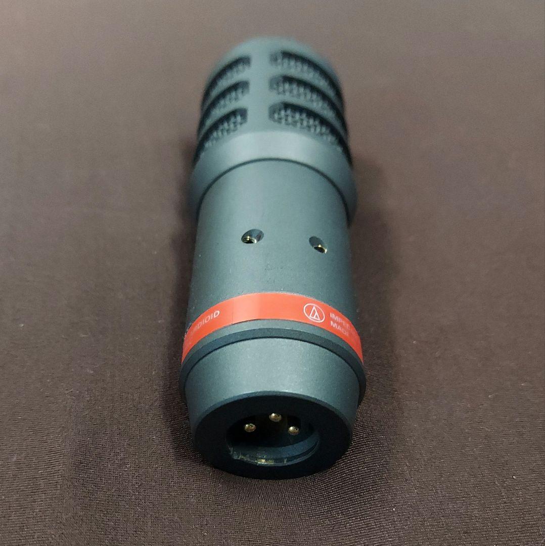 【美品】audio technica　ATM25 マイク ケーブル・箱付き
