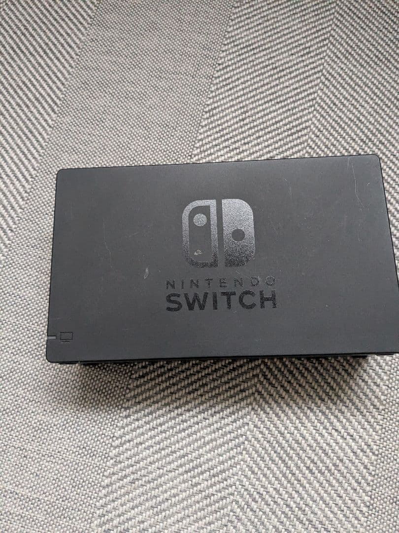 Nintendo Switch 本体とドッグ