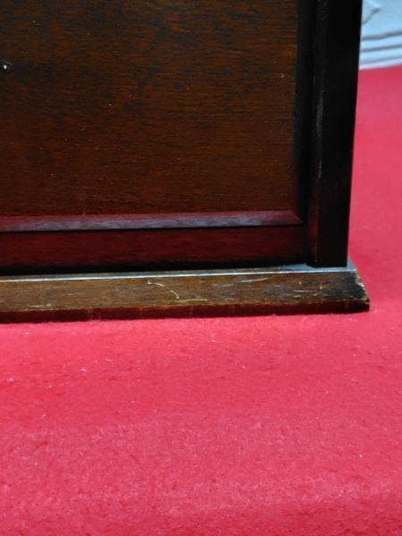 Y 中古 タンス 北海道民芸家具 小箪笥 小物入れ 木製 4段 引き出し S