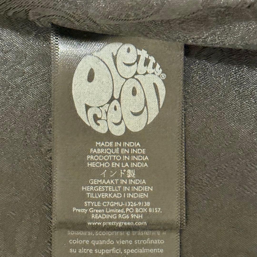 【タグ付き未使用】プリティグリーン レザージャケット シングルライダース 本革