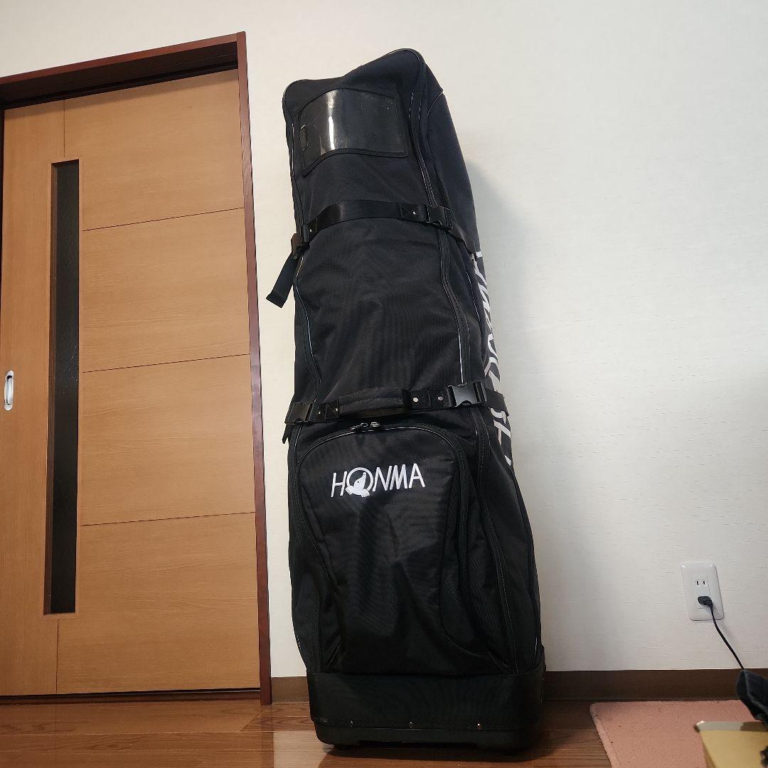 HONMA ゴルフトラベルケース キャリーケース　黒　ツアーバック対応　3回使用