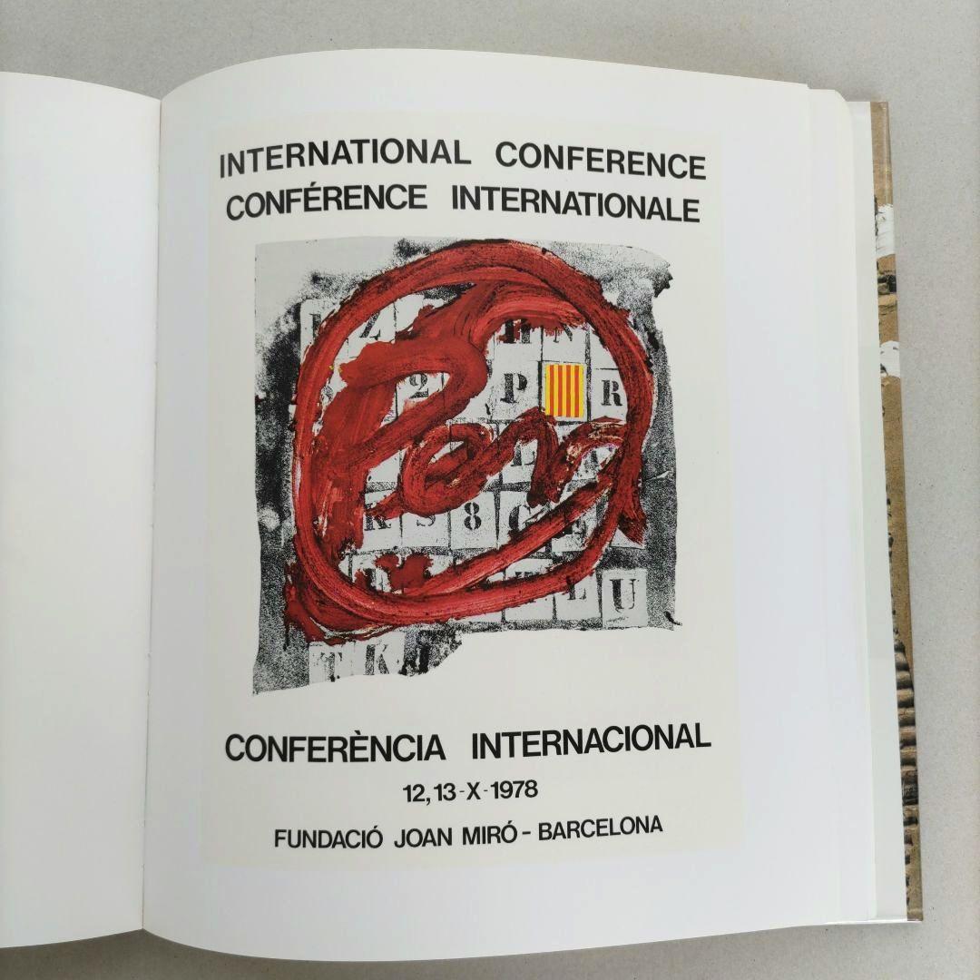 TAPIES：Affiches アントニ・タピエス ポスター作品集 洋書 アート