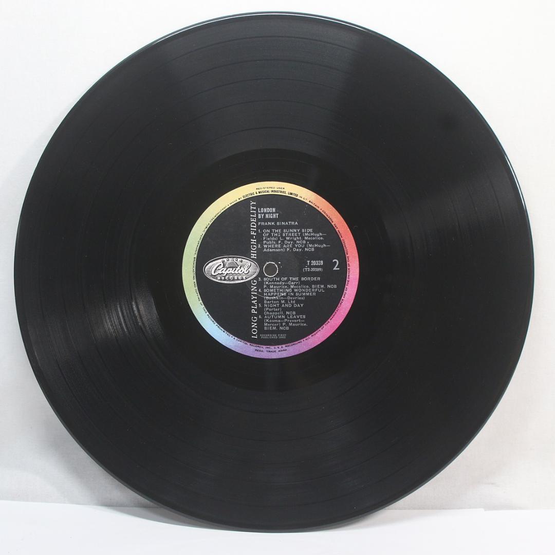英LP Frank Sinatra London by Night UK盤 モノ