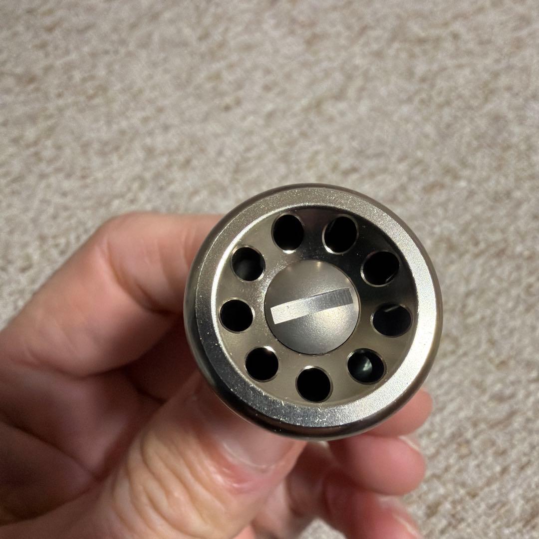 LIVREハンドルノブ IP＆チタン フォルテッシモ ブラウン2個セット中古品