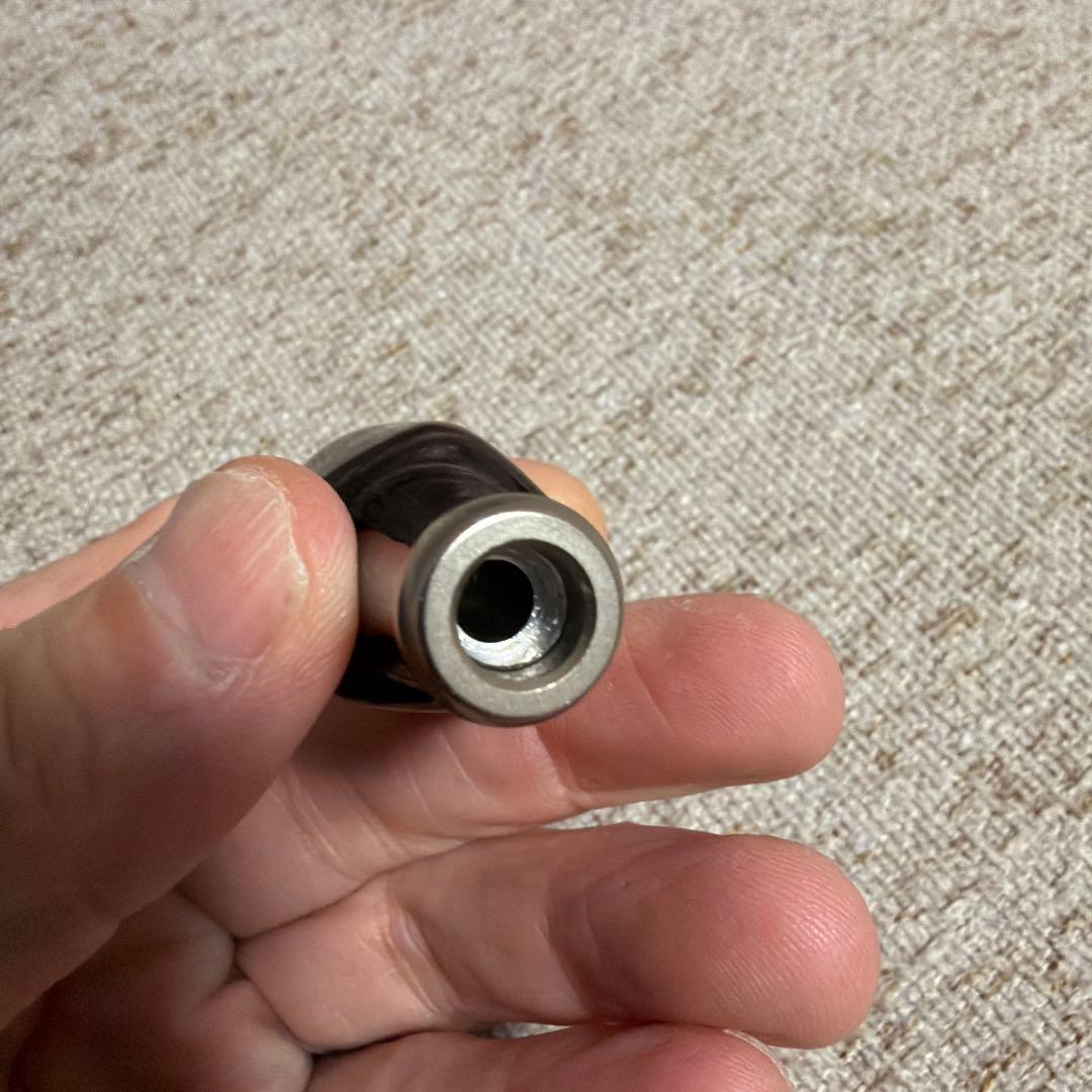 LIVREハンドルノブ IP＆チタン フォルテッシモ ブラウン2個セット中古品