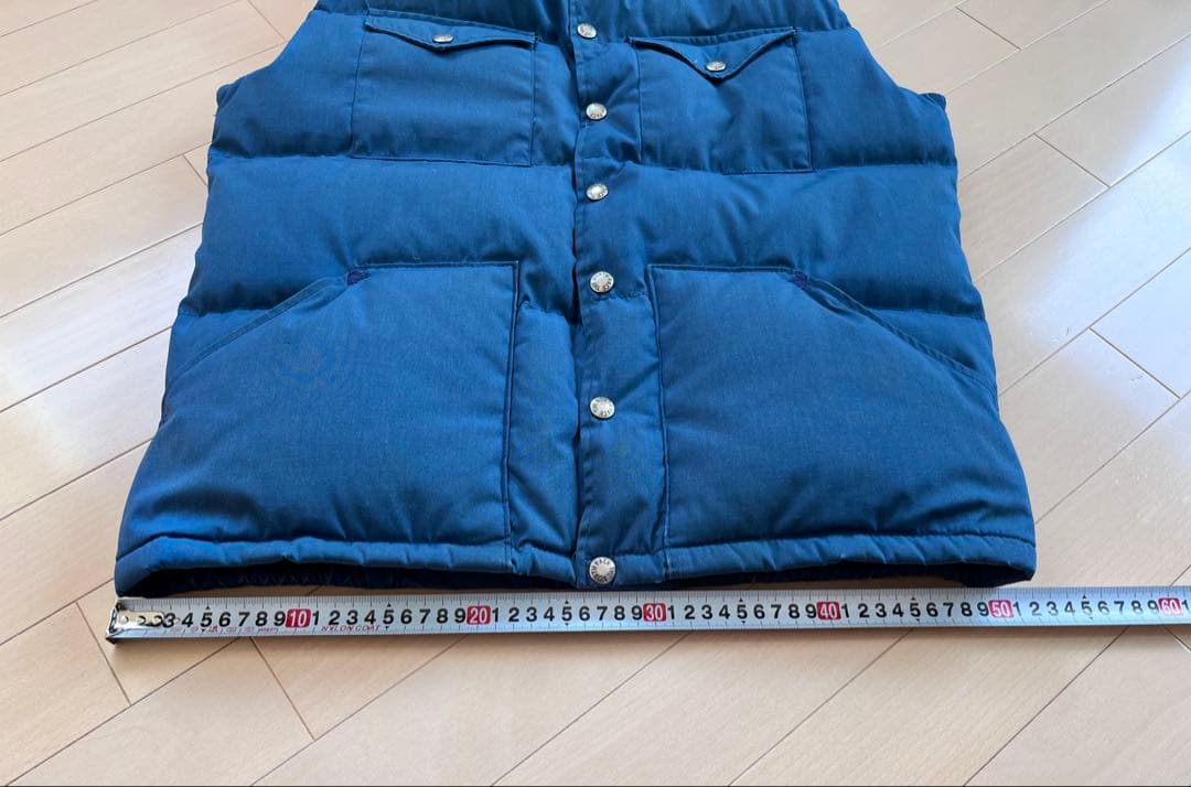 70s 80s THE NORTH FACE ダウンベスト 茶タグ　Mサイズ