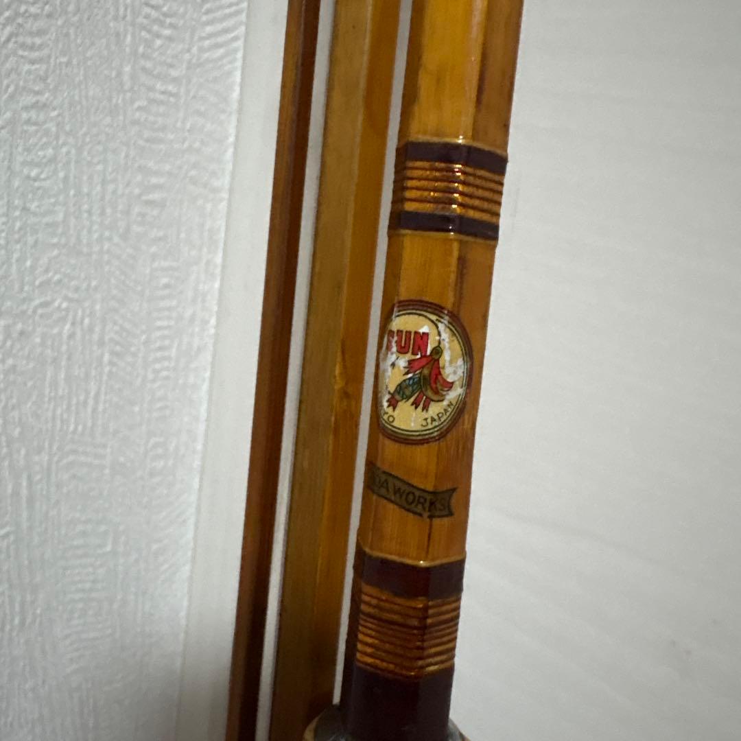 TADA WORKS タダワークス　六角バンブーロッド　3ピースロッド　状態確認