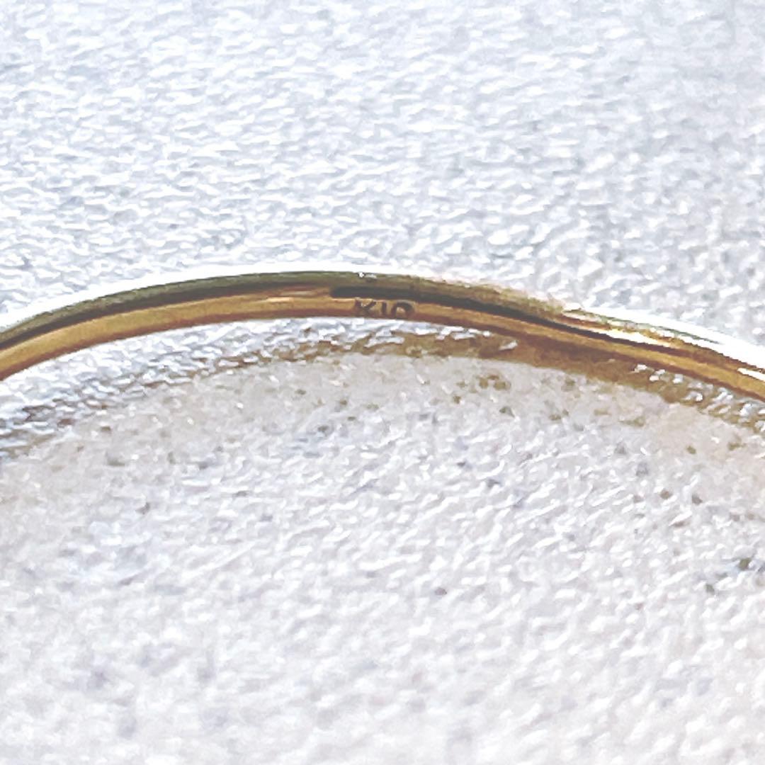 も*ん様 美品 L&CO. K10 デザインリング