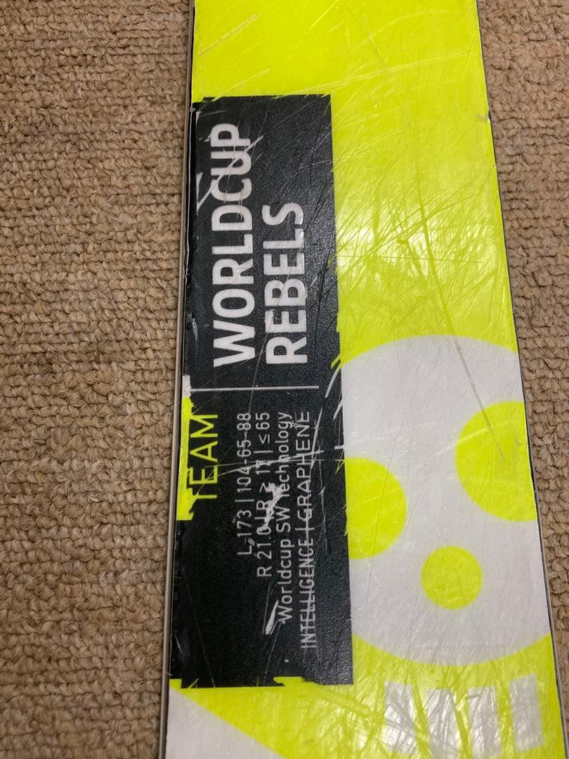 HEAD WORLDCUP REBELS GS 173㎝