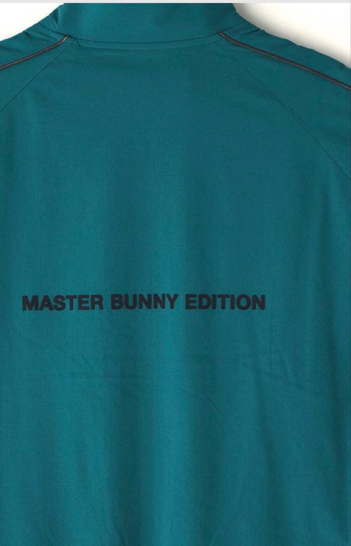 新品タグ付き　マスターバニー　ナイロンストレッチ フルジップアップブルゾン M