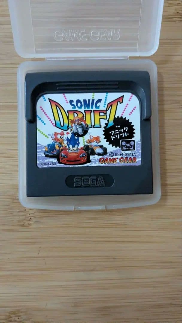 ゲームギア　通電確認　ジャンク　ソフト　６本セット