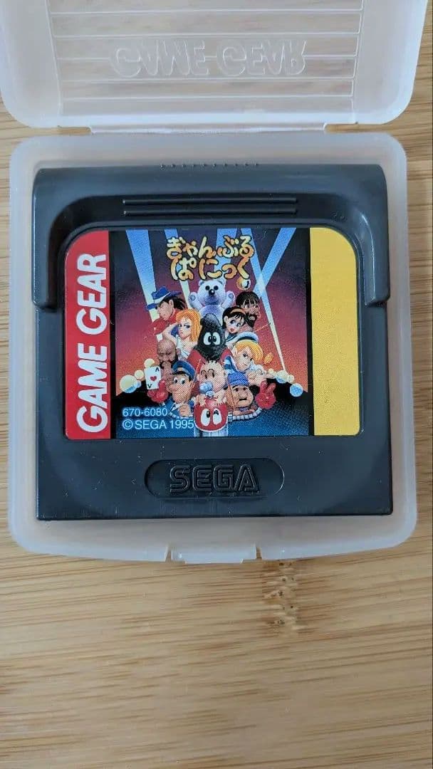 ゲームギア　通電確認　ジャンク　ソフト　６本セット