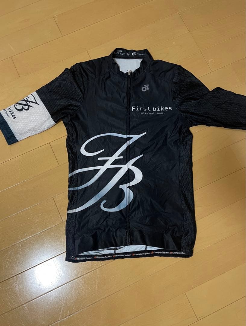 Champion System サイクルジャージ Sサイズ ブラック