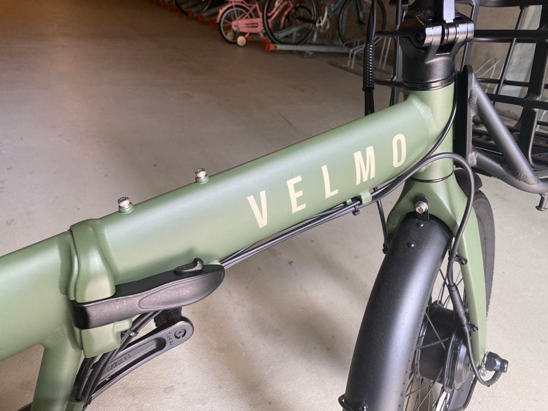 VELMO 電動アシスト自転車 フォレストグリーン