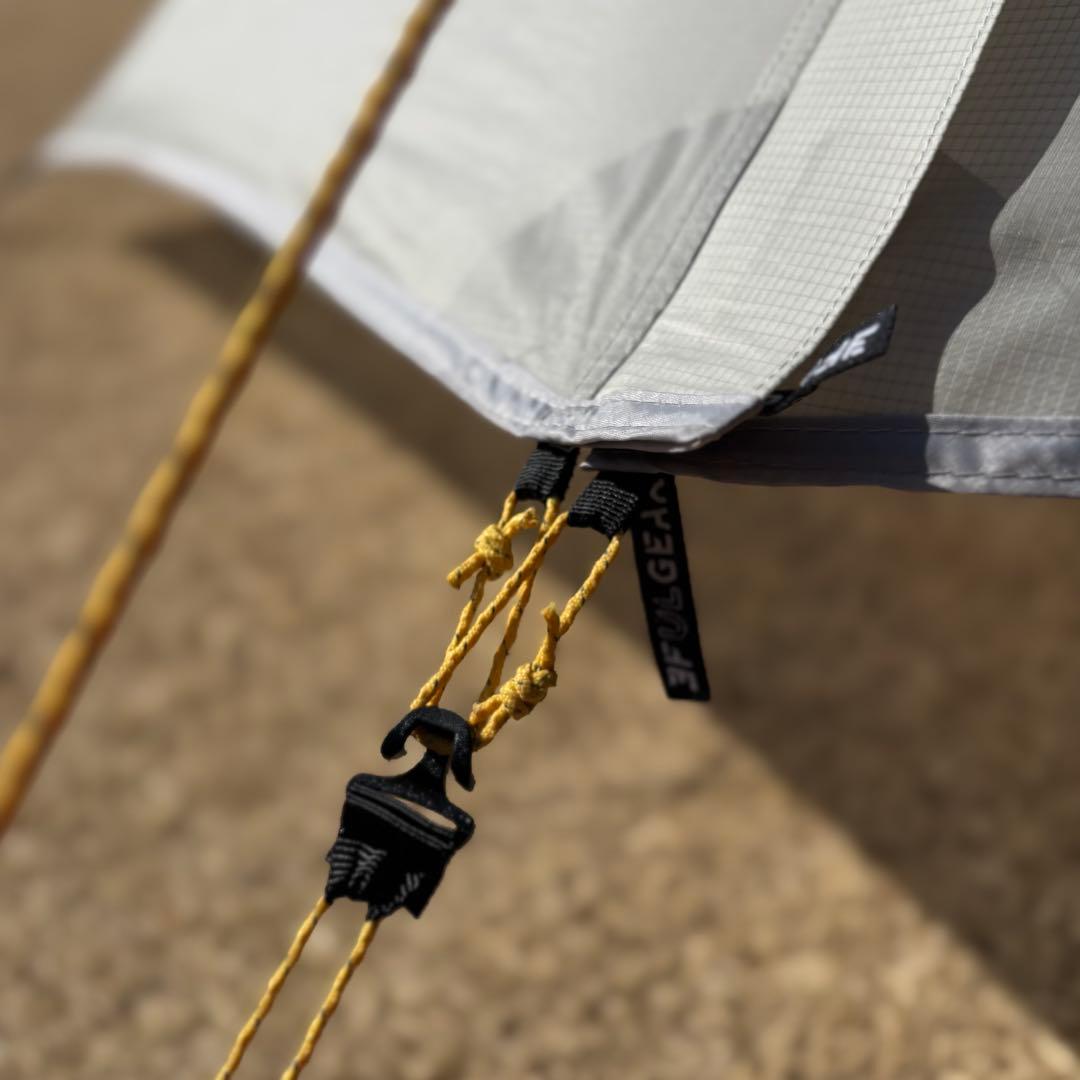 【美品】3FULGear ランシャン１グランドシート付 4シーズンインナー T型