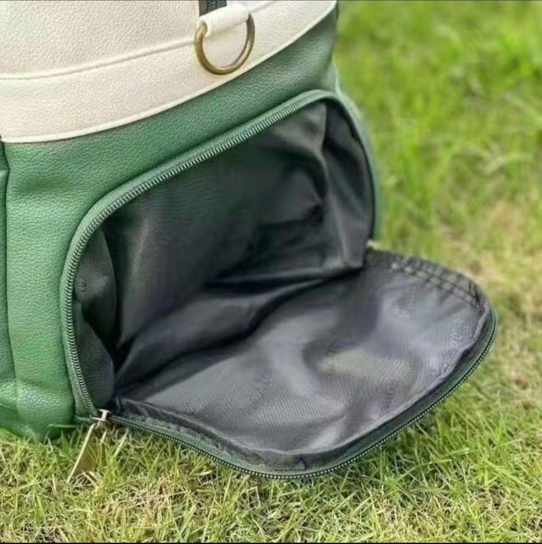 マルボンゴルフ ボストンバッグ ラウンドバッグ 軽量 グリーン/ホワイト選べる