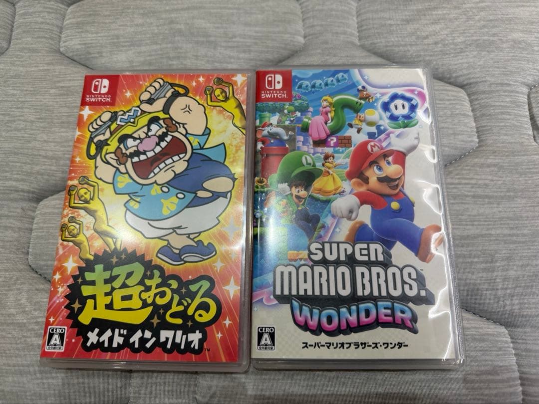 スーパーマリオブラザーズ・ワンダー 、超おどるメイドインワリオ